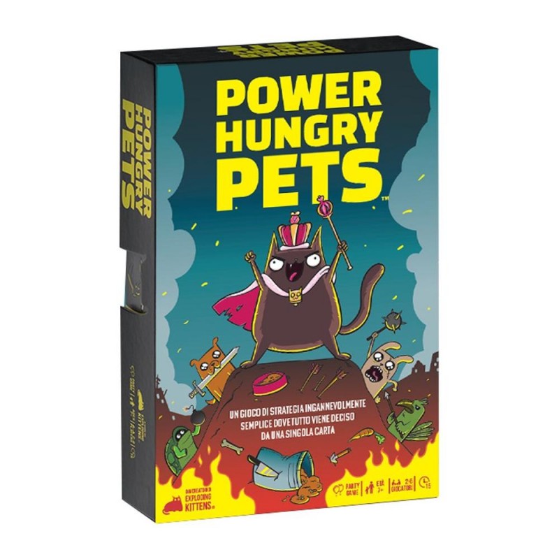 Gioco Asmodee 8637 Power Hungry Pets