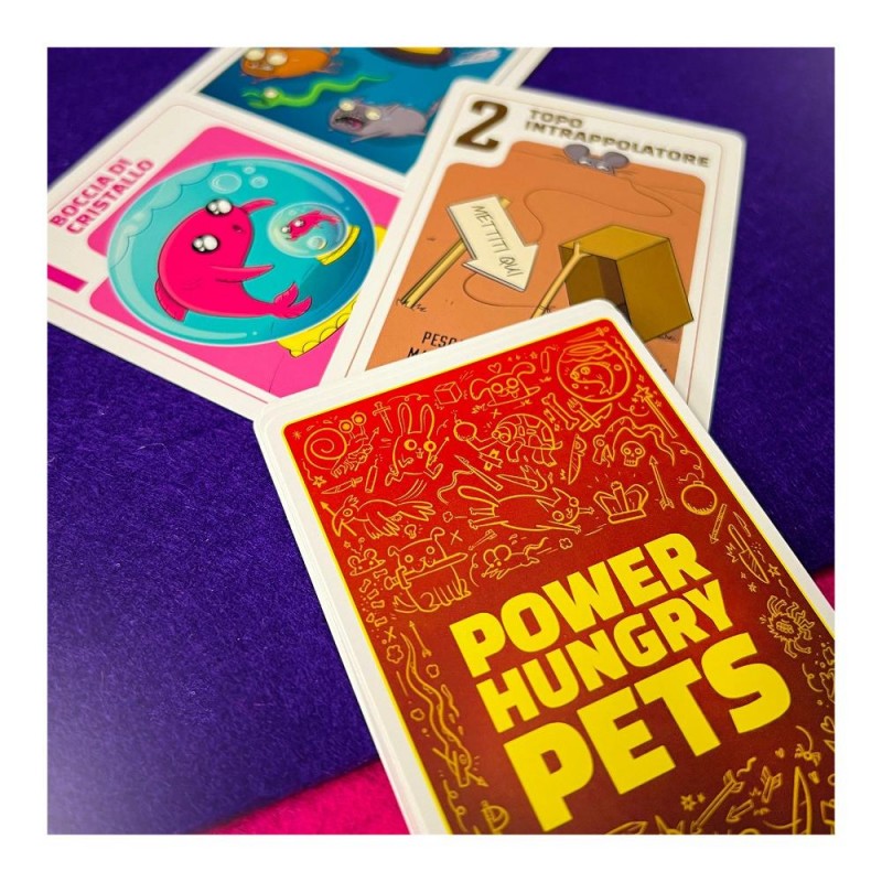 Gioco Asmodee 8637 Power Hungry Pets