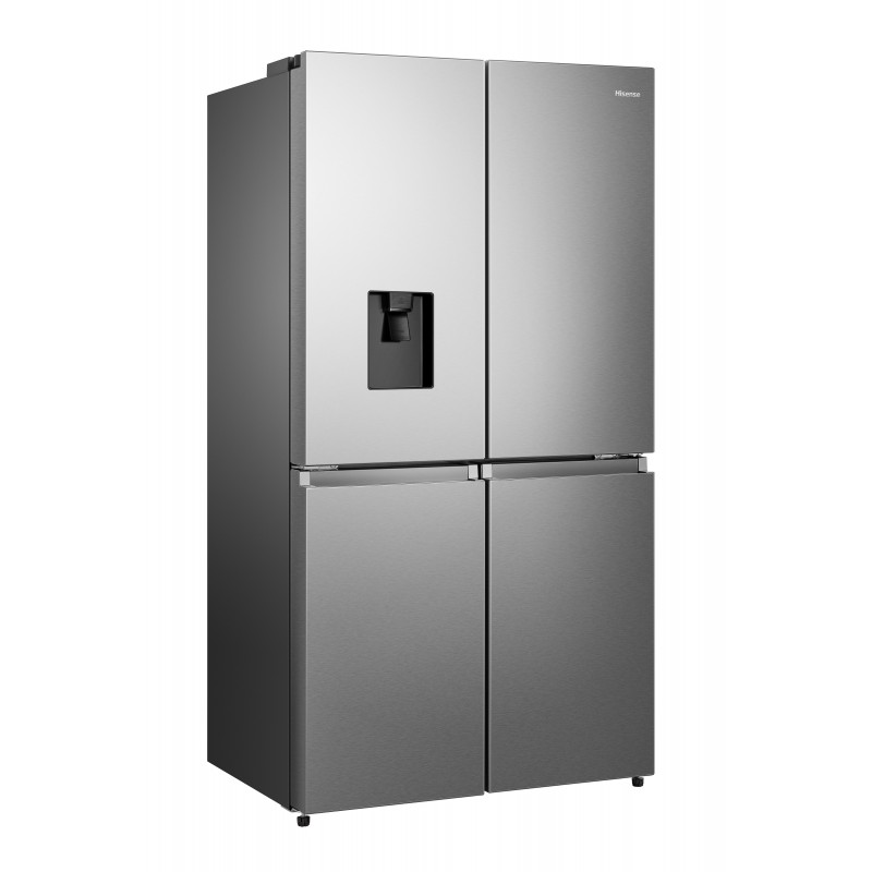 Hisense RQ758N4SWSE frigorifero side-by-side Libera installazione 606 L E Acciaio inox