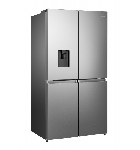 Hisense RQ758N4SWSE frigorifero side-by-side Libera installazione 606 L E Acciaio inox