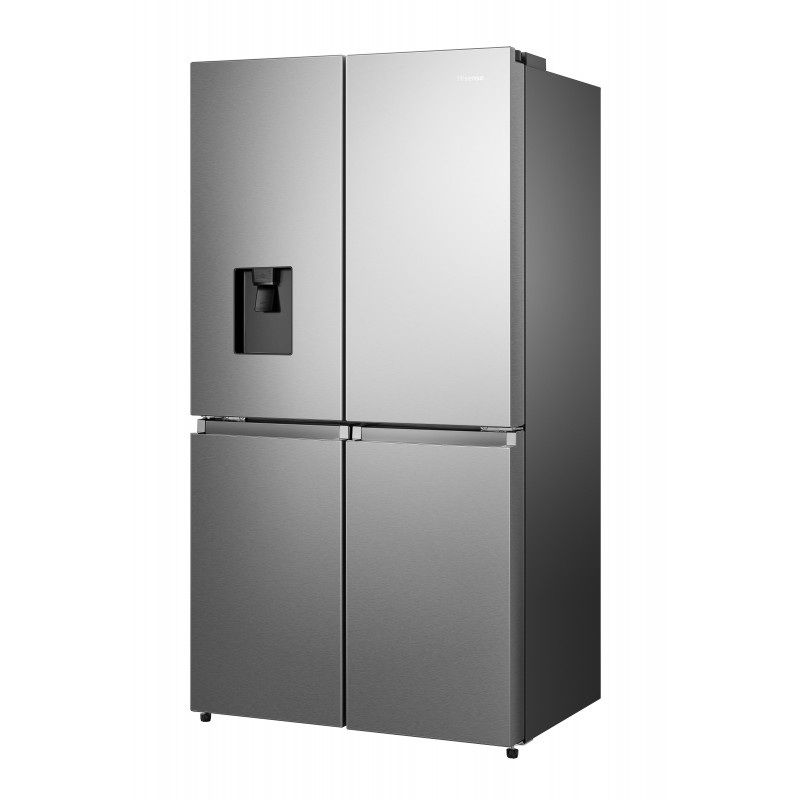 Hisense RQ758N4SWSE frigorifero side-by-side Libera installazione 606 L E Acciaio inox