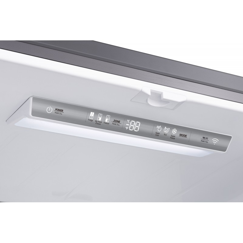 Hisense RQ758N4SWSE frigorifero side-by-side Libera installazione 606 L E Acciaio inox