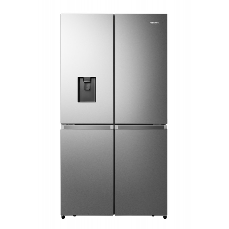 Hisense RQ758N4SWSE frigorifero side-by-side Libera installazione 606 L E Acciaio inox