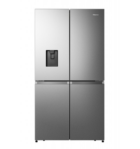 Hisense RQ758N4SWSE frigorifero side-by-side Libera installazione 606 L E Acciaio inox