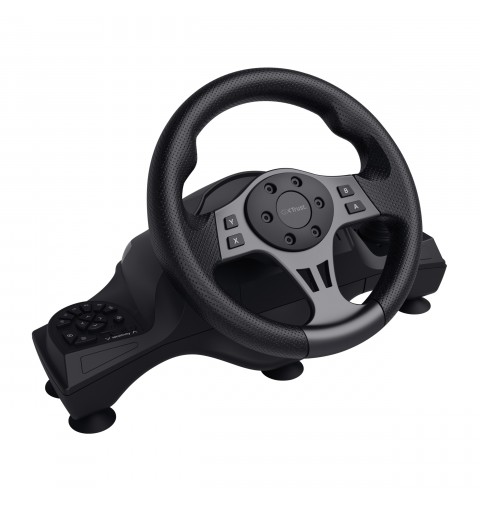 Trust GXT 289 Movi Black USB Steering wheel + Pedals Nintendo Switch, PlayStation 4, Xbox One S, Xbox One X, Xbox Series S,