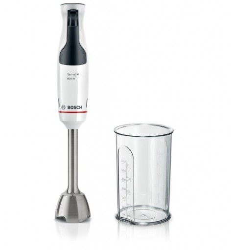 Bosch Serie 4 MSM4W410 blender Mélangeur par immersion 800 W Anthracite, Blanc