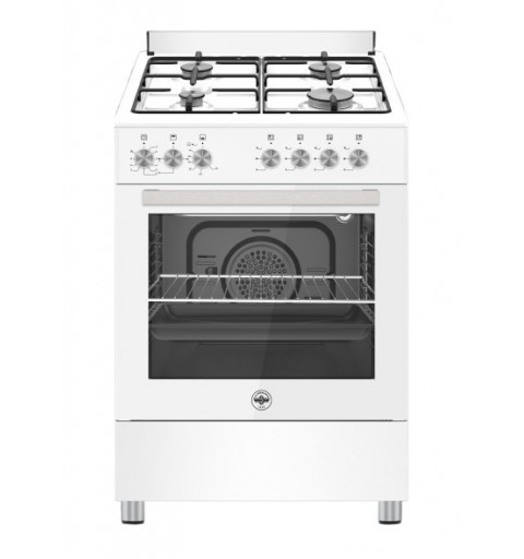 Bertazzoni La Germania SE664GB 24 Cocina independiente A Gas Encimera de gas Blanco