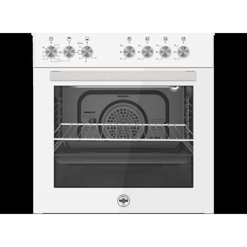 Bertazzoni La Germania SE664GB 24 Cocina independiente A Gas Encimera de gas Blanco