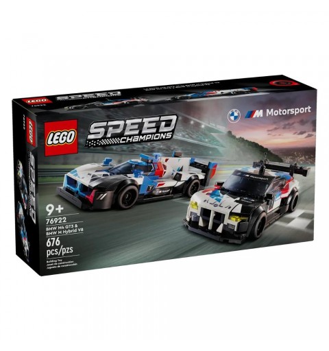 LEGO Auto da corsa BMW M4 GT3 e BMW M Hybrid V8 - 76922