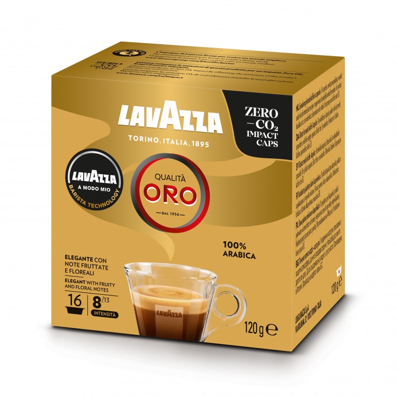 Lavazza A Modo Mio Qualità Oro, 16 Capsule