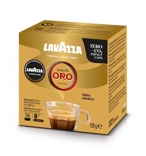 Lavazza A Modo Mio Qualità Oro, 16 Capsule