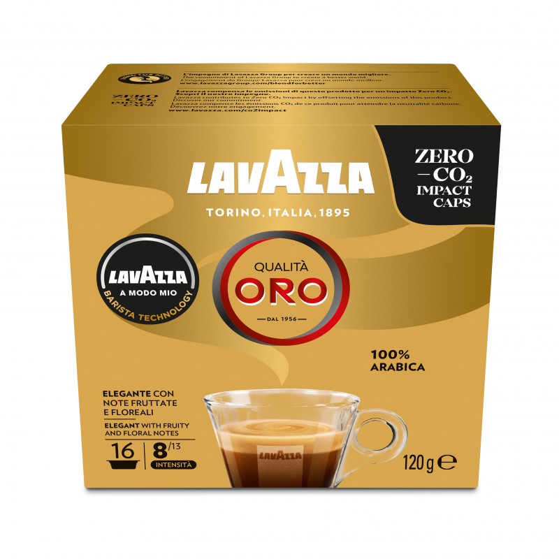 Lavazza A Modo Mio Qualità Oro, 16 Capsule