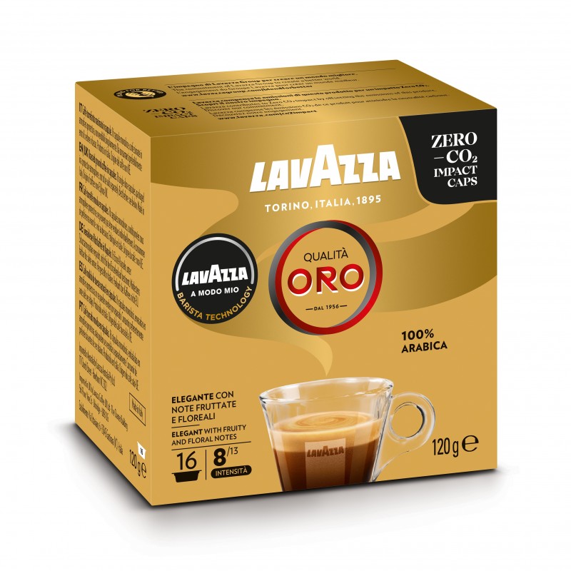 Lavazza A Modo Mio Qualità Oro, 16 Capsule