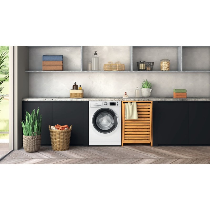 Hotpoint NR 748G WS A IT Waschmaschine Frontlader 8 kg 1400 RPM Weiß