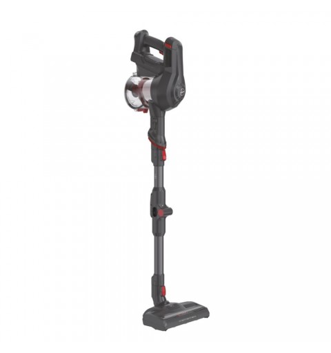 Hoover HF1, Aspirapolvere senza filo, Nero Rosso, 0,9L, Senza sacchetto