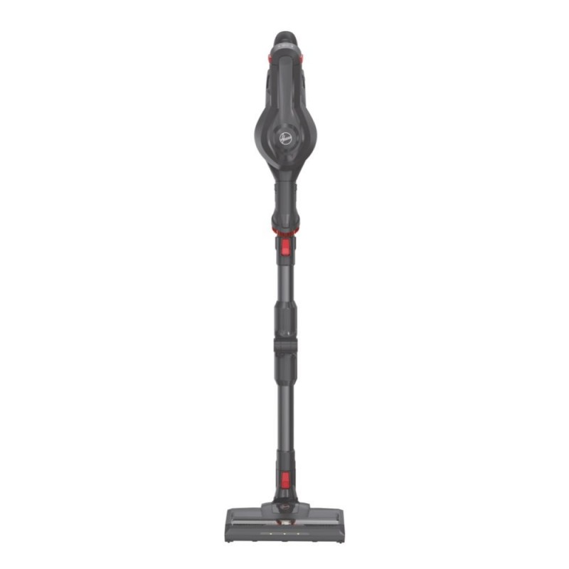 Hoover HF1, Aspirapolvere senza filo, Nero Rosso, 0,9L, Senza sacchetto