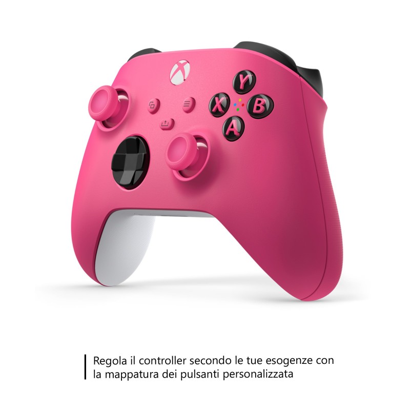 Microsoft Controller Wireless per Xbox - Deep Pink per Xbox Series X|S, Xbox One e dispositivi Windows