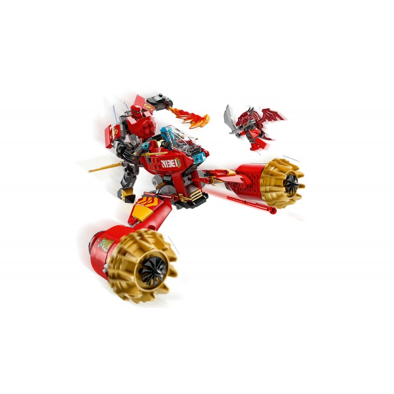 LEGO La moto tempête du robot de Kai