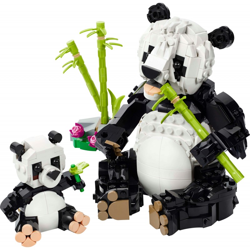 LEGO Fauna Salvaje Familia de Pandas