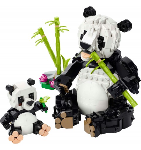 LEGO Animali selvatici famiglia di panda