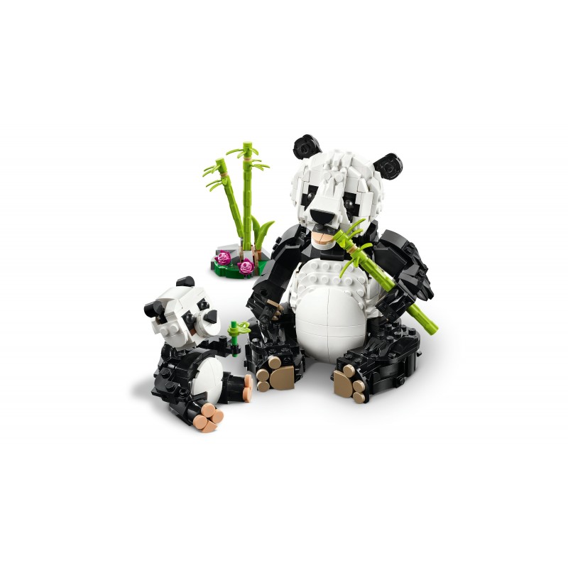 LEGO Animali selvatici famiglia di panda