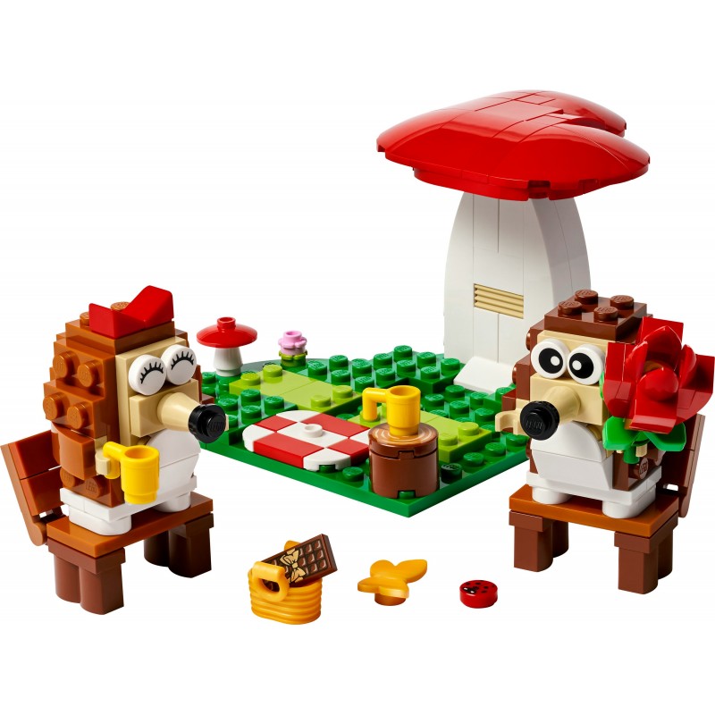 LEGO Hedgehog Picnic Date