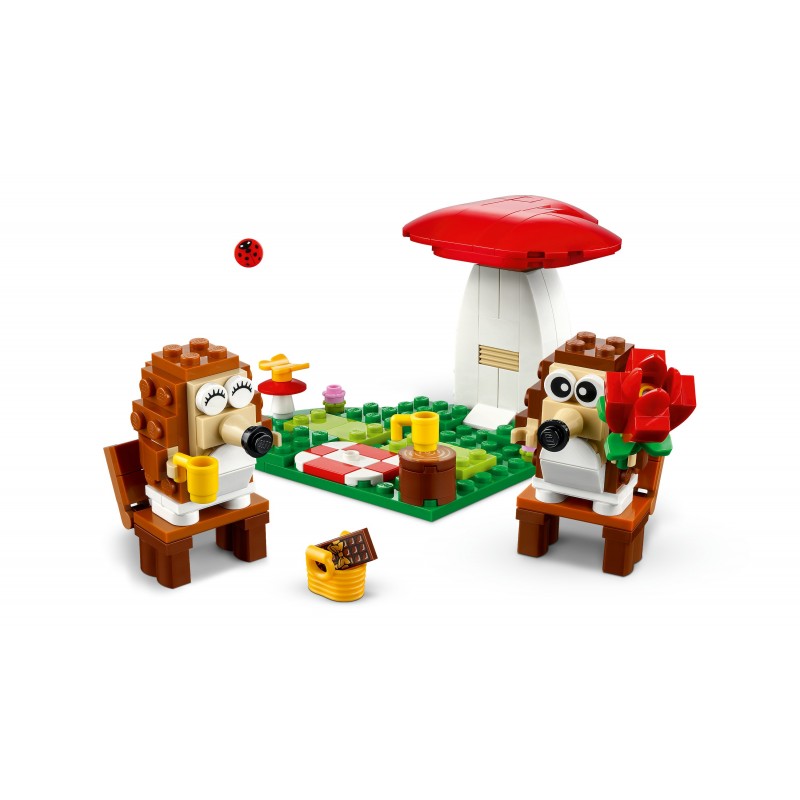 LEGO Igel und ihr Picknick-Date