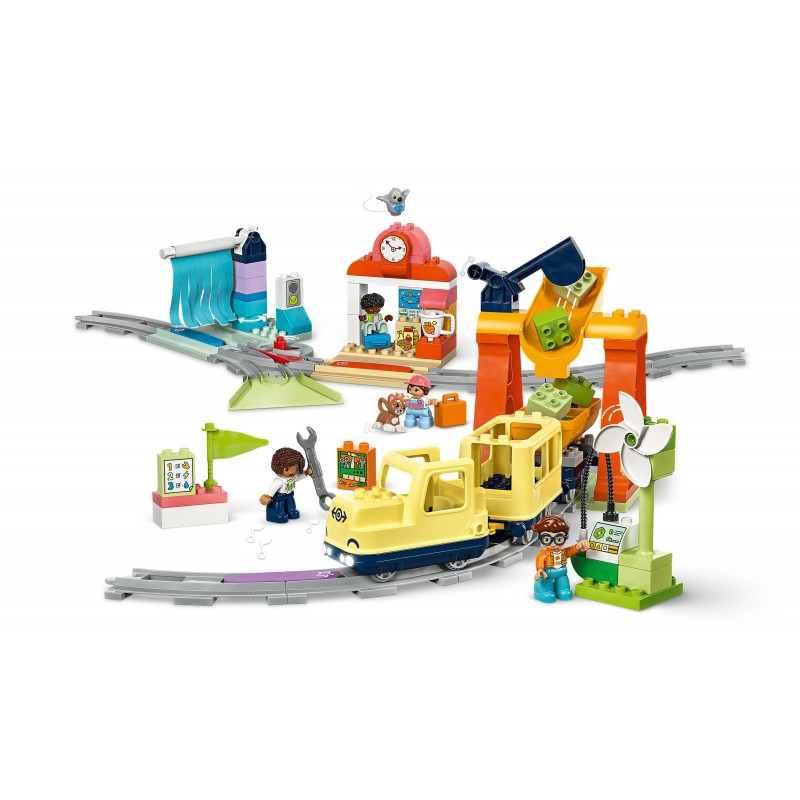 LEGO Grande treno comunitario interattivo