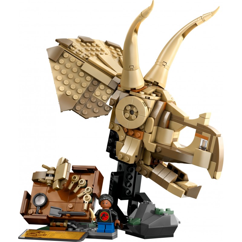 LEGO Fósiles de Dinosaurio Cráneo de Triceratops