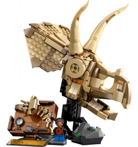 LEGO Fósiles de Dinosaurio Cráneo de Triceratops