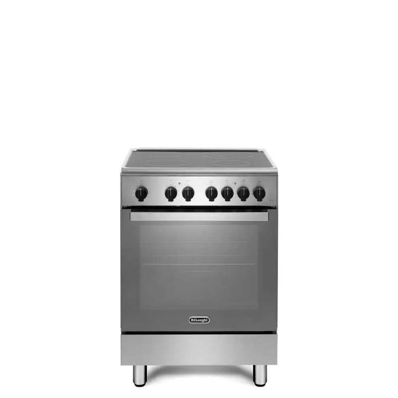 De’Longhi DMX 64 VL cooker Freestanding cooker Electric Zone induction hob Stainless steel