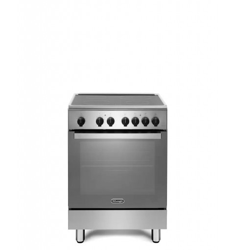 De’Longhi DMX 64 VL cocina Cocina independiente Eléctrico Con placa de inducción Acero inoxidable