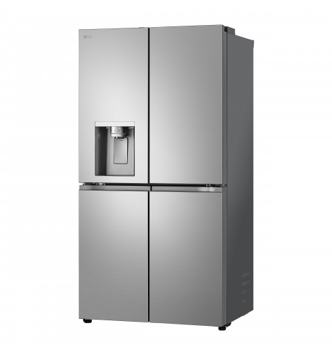 LG GML960PYBE Frigorifero Multidoor, Classe E, 641L, Wi-Fi, Drink dispenser, UVnano, Metal Fresh, No frost, Argento