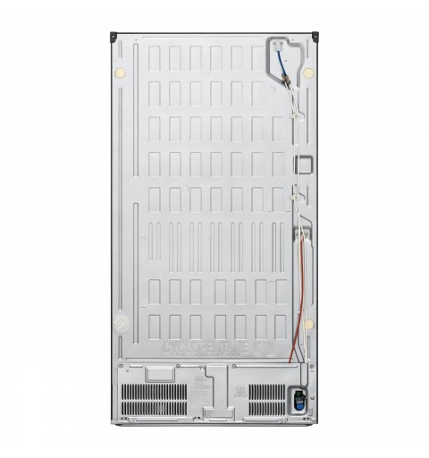 LG GML960PYBE Side-by-Side Kühlkombination Freistehend 641 l E Silber