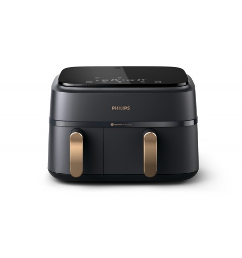 Philips 3000 series Airfryer doppio cestello, friggitrice ad aria da 9.0L, 12 metodi di cottura, App per ricette NA352 00