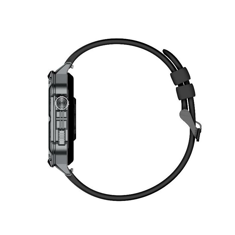 Nilox NXSWTRAILWATCH smartwatche et montre de sport 4,85 cm (1.91") Numérique 320 x 385 pixels Écran tactile Acier inoxydable