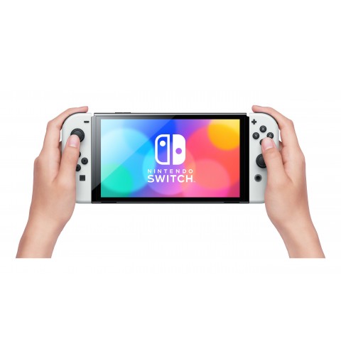 Nintendo Switch OLED + videogioco Mario Kart 8 Deluxe preinstallato, 64 GB Touch screen Wi-Fi Nero, Bianco