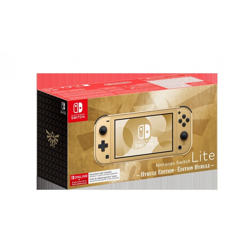 Nintendo Switch Lite Hyrule Edition portable game console 14 cm (5.5") 32 GB Touchscreen Wi-Fi Gold