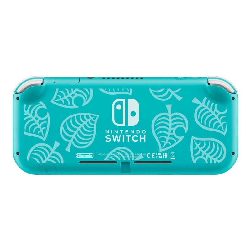 Nintendo Switch Lite edición aloha de Animal Crossing New Horizons con Tendo y Nendo