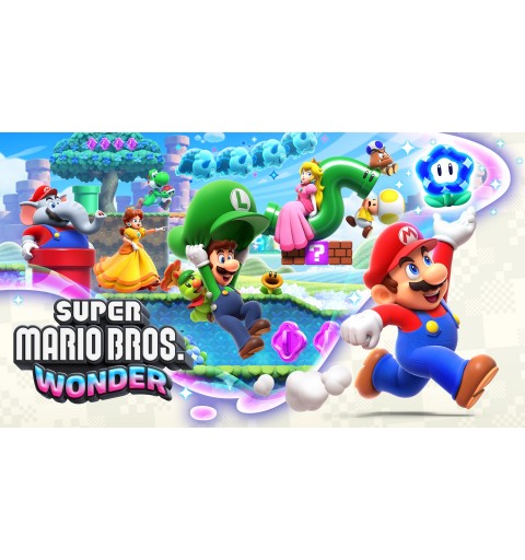 Nintendo Super Mario Bros. Wonder Estándar Alemán, Holandés, Inglés, Español, Francés, Italiano, Japonés, Coreano, Portugués,