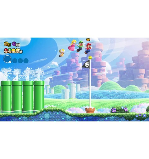 Nintendo Super Mario Bros. Wonder Standard Tedesca, DUT, Inglese, ESP, Francese, ITA, Giapponese, Coreano, Portoghese, Russo