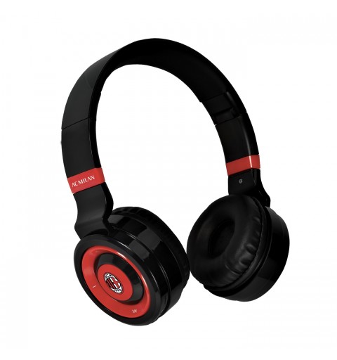 Techmade TM-046-MIL écouteur casque Avec fil &sans fil Arceau Appels Musique Micro-USB Bluetooth Noir, Rouge