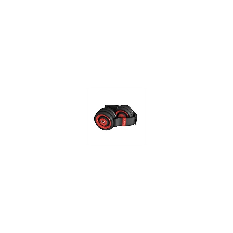 Techmade TM-046-MIL headphones headset Wired & Wireless Head-band Calls Music Micro-USB Bluetooth Black, Red