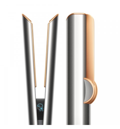 Dyson Airstrait Plancha de pelo Vapor Cobre, Níquel 1600 W 2,72 m