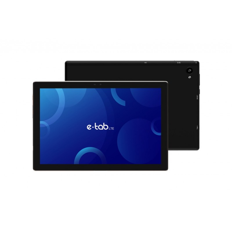 Microtech e-tab LTE 4G Tigre 64 Go 25,6 cm (10.1") 4 Go Wi-Fi 5 (802.11ac) Android 10 Noir