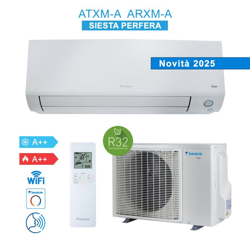 DAIKIN ATXM50A ARXM50A Condizionatore Climatizzatore 18000Btu 5KW WiFi Siesta Perfera 2025 A++/A++ Inverter R32