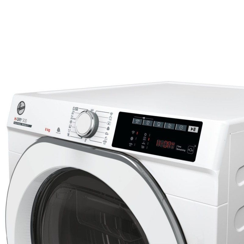 Hoover H-DRY 500 NDE H8A2TCEXS-S secadora Independiente Carga frontal 8 kg A++ Blanco