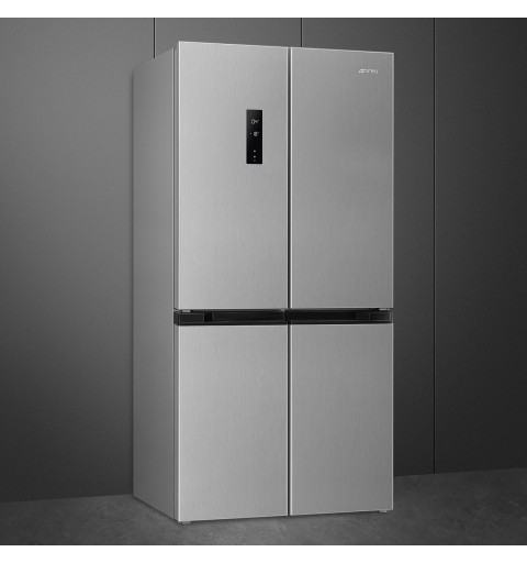 Smeg FQI48XE frigo américain Pose libre 488 L E Acier inoxydable