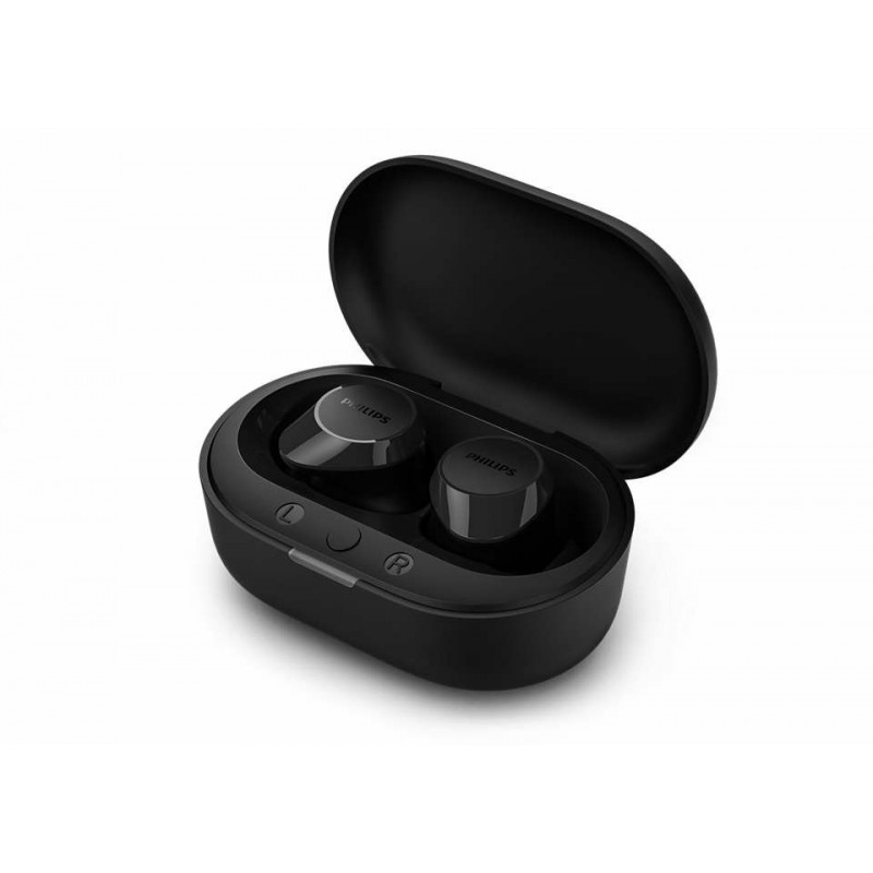 Philips TAT1209BK 00 auricular y casco Auriculares True Wireless Stereo (TWS) Dentro de oído Llamadas Música Bluetooth Negro