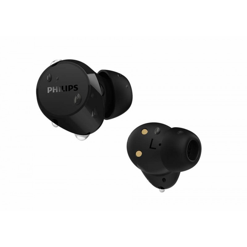 Philips TAT1209BK 00 cuffia e auricolare True Wireless Stereo (TWS) In-ear Musica e Chiamate Bluetooth Nero